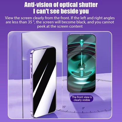 2PCS Privacy Glass for Iphone 15 14 13 12 11 Pro Max Mini Anti-Spy Screen Protector for Iphone X XS XR 7 8 6 plus SE 2020 2022