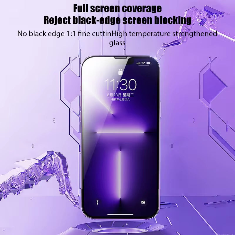 2PCS Privacy Glass for Iphone 15 14 13 12 11 Pro Max Mini Anti-Spy Screen Protector for Iphone X XS XR 7 8 6 plus SE 2020 2022